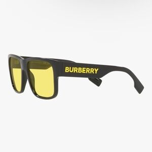 Burberry KNIGHT BE4358 Black/Yellow Sunglasses
